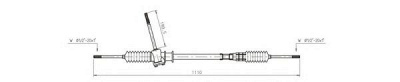 GENERAL RICAMBI fo4001 -  Рулевой механизм